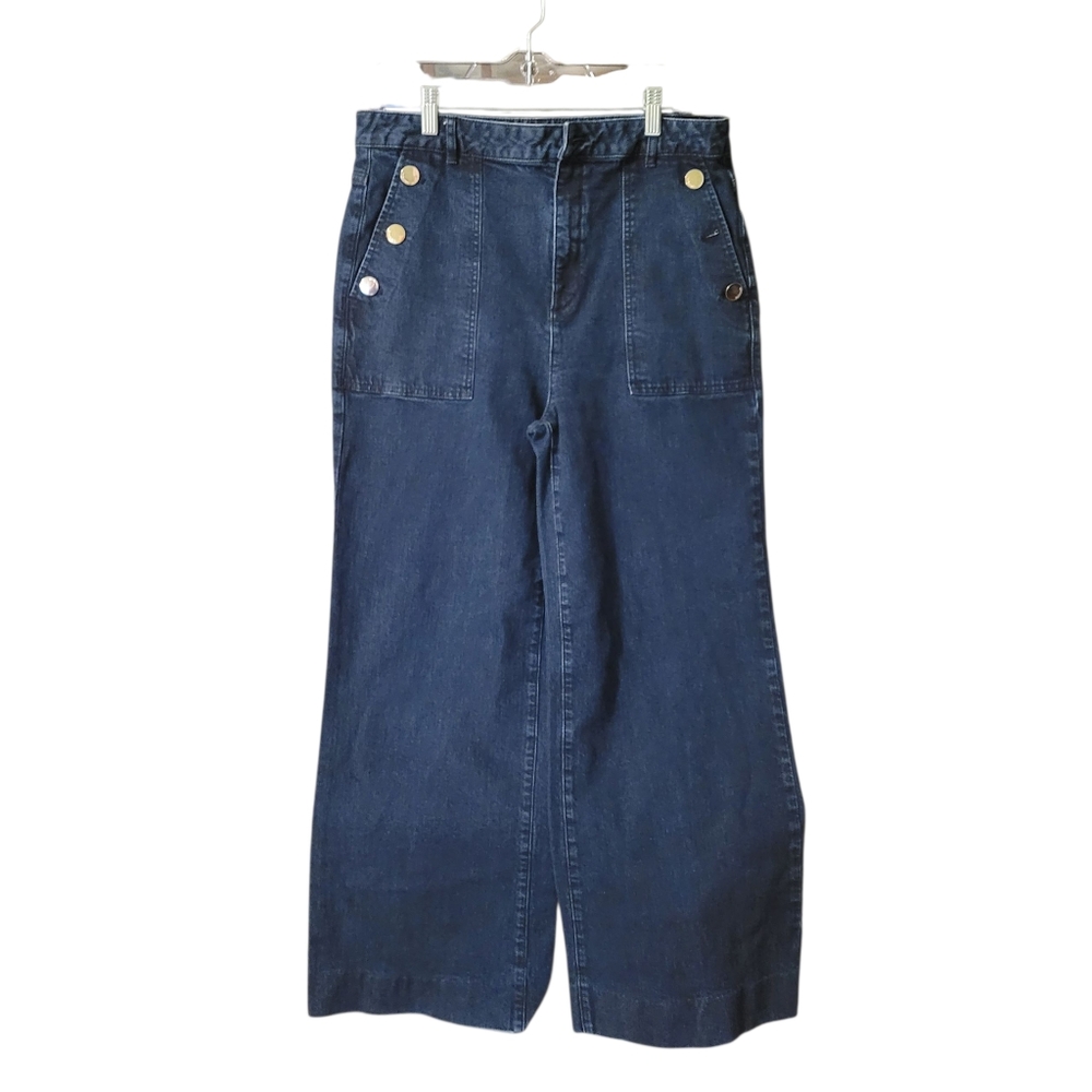 Kate Spade ESUN wide leg button jeans - 32.        N53